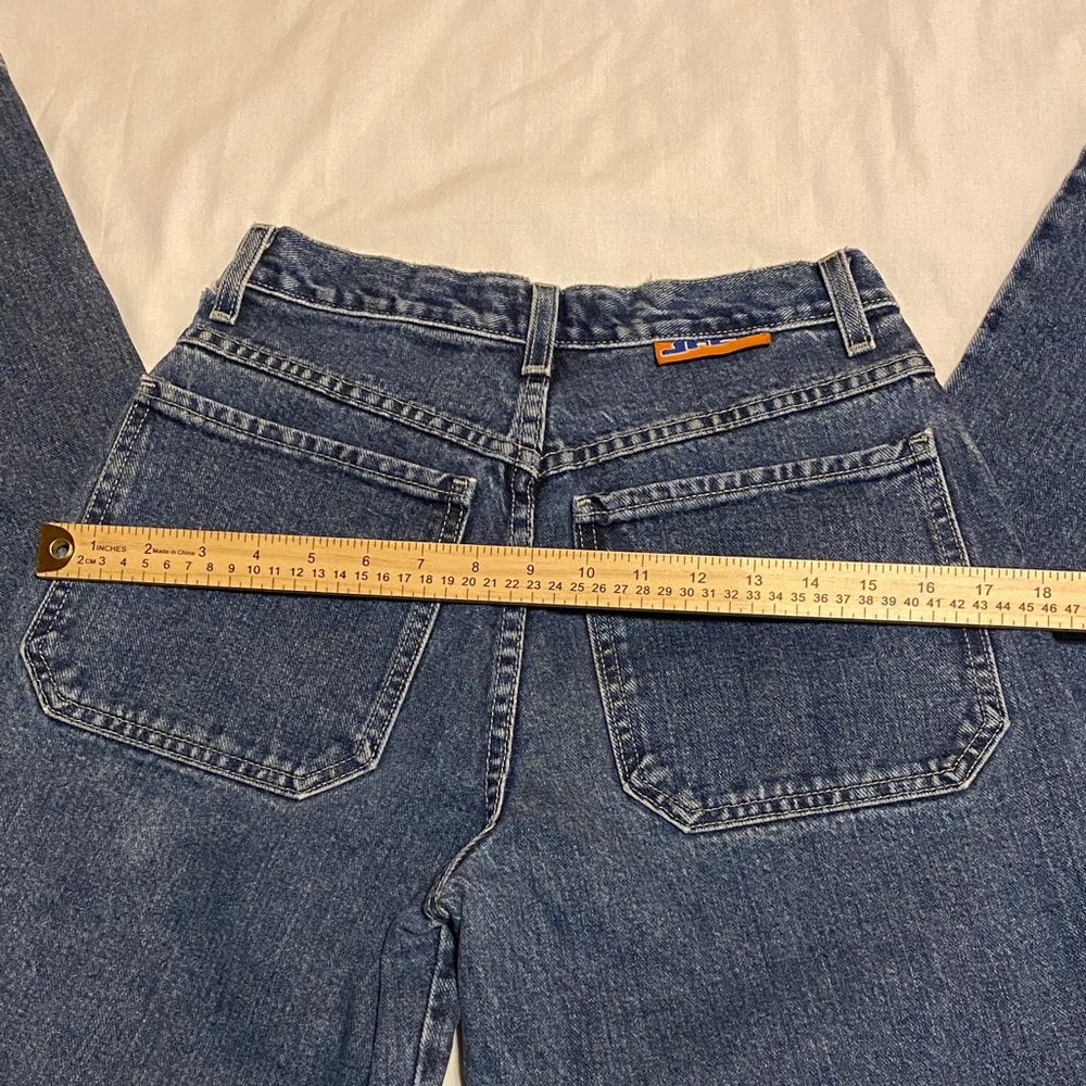 Vintage 1990 JNCO 1031 Girlie Stuff Jeans 22” bottom opening Size 7 - Picture 14 of 17